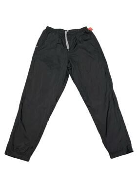 Vintage 90s Nike Black Nylon Ankle Zip Track Pants